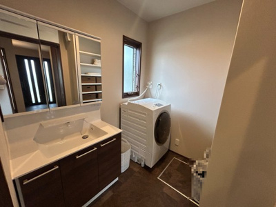 【独立洗面台】 | 【積水ハウス施工】群馬県前橋市下新田町　平屋戸建