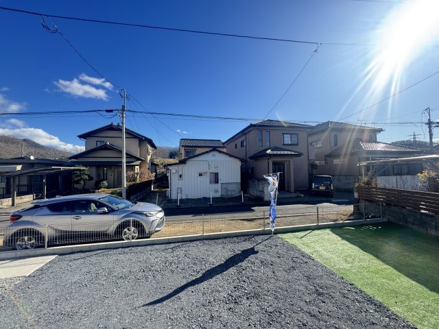 新築　桐生市東2期　GRARARE　１号棟の前面道路含む現地写真