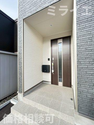【新築戸建】札幌市北区北26条西15丁目3棟のエントランス