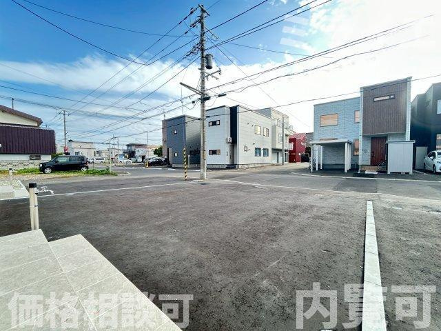 【新築戸建】札幌市北区北26条西15丁目3棟の駐車場|駐車2～3台可