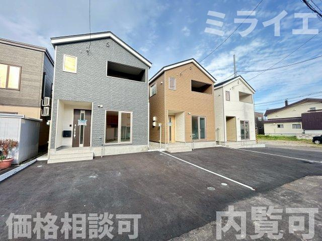 【新築戸建】札幌市北区北26条西15丁目3棟の外観