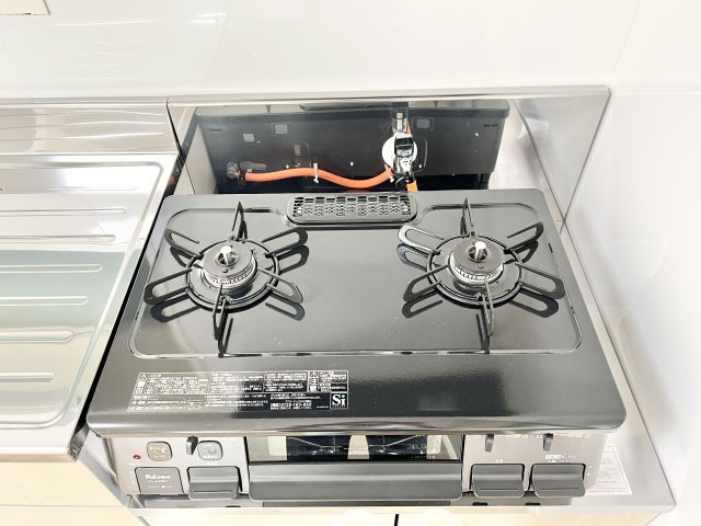 磐田市豊島のその他|２口ガスコンロ！！
独立したコンロのため、交換が楽に行えます。