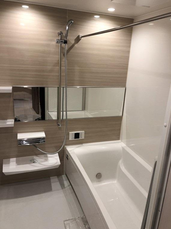 高田馬場戸建の浴室