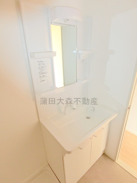 レジデンス池上の洗面所|独立洗面台