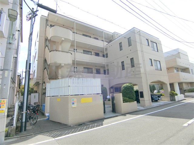 レジデンス池上の外観|1990年1月築　RC鉄筋コンクリート造地上4階建て
東京都大田区池上6丁目　東急池上線池上駅徒歩4分