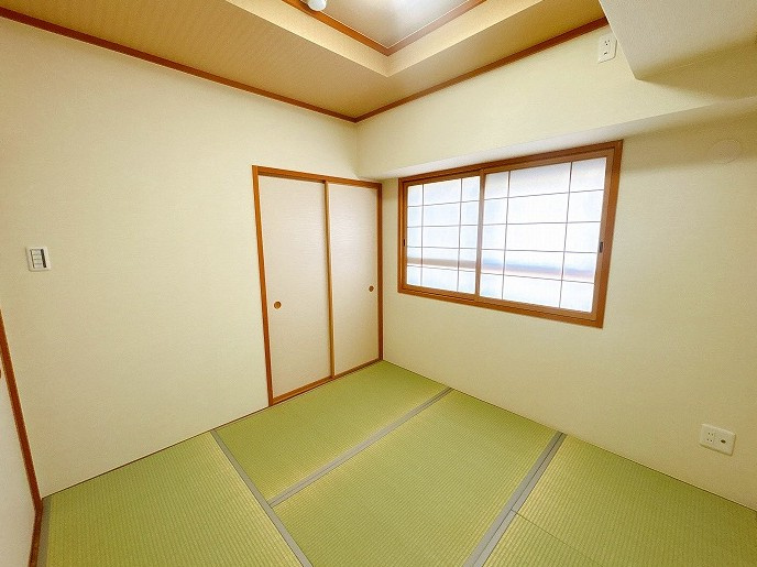 リフォーム　中古マンション　ダイアパレス岐阜長良　平成10年築の和室