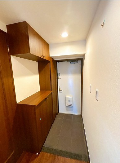 リフォーム　中古マンション　ダイアパレス岐阜長良　平成10年築の玄関