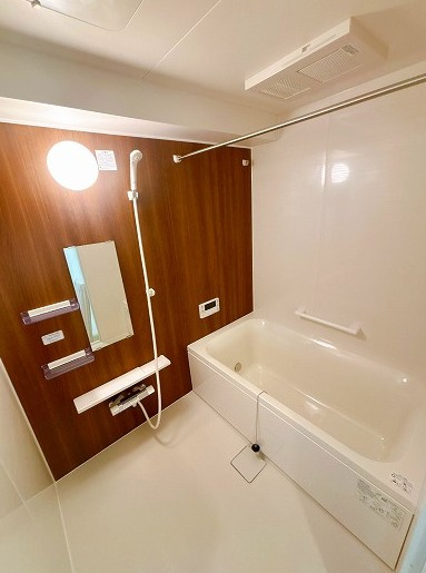 リフォーム　中古マンション　ダイアパレス岐阜長良　平成10年築の浴室