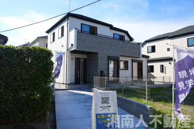 藤沢市辻堂元町３丁目５７６６－１新築戸建の外観|外観は落ち着いています