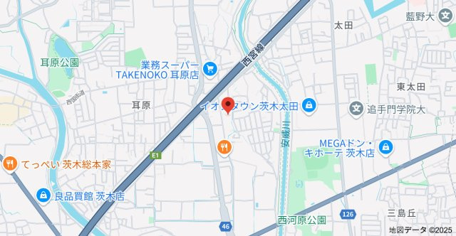 セジュール南耳原の地図