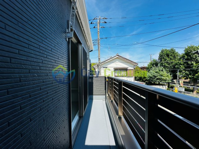 平塚市平塚１期  新築戸建全２棟　2号棟のバルコニー