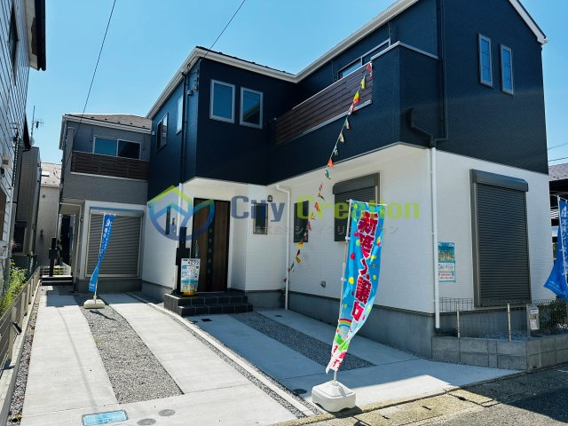平塚市平塚１期  新築戸建全２棟　2号棟の外観