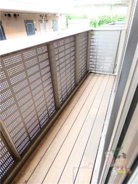 ルピナス高柳東町３のバルコニー|ベランダ