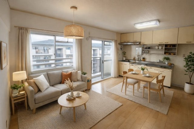 【外観】 | 府中団地6棟 | 最上階角部屋のお部屋です