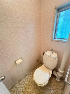 【トイレ】 | 府中団地6棟 | 温水洗浄便座の設置が可能