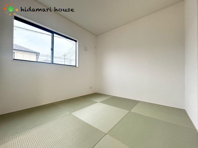 蓮田市黒浜第10　新築平屋戸建　クレイドルガーデン01の和室|和室：4.5帖