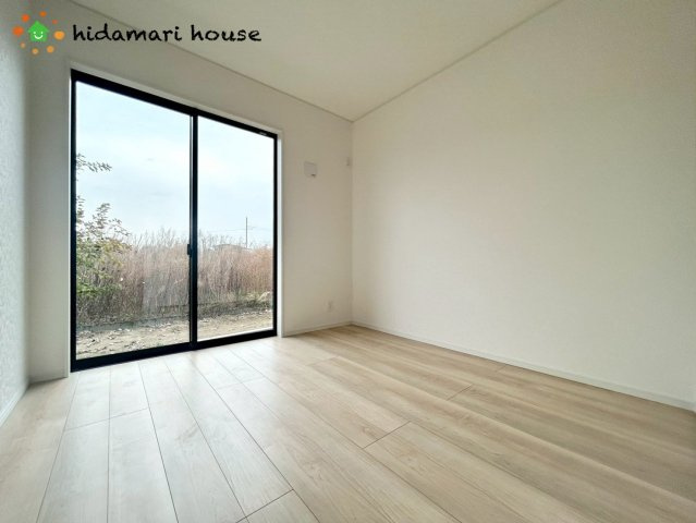 蓮田市黒浜第10　新築平屋戸建　クレイドルガーデン01の洋室|洋室：5帖