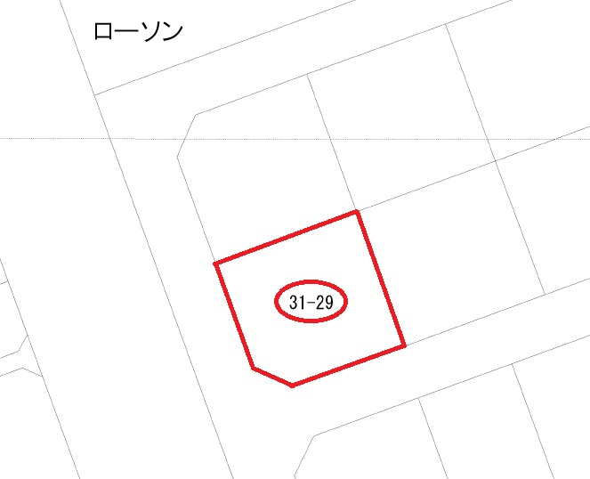 美の浜31売地の土地図