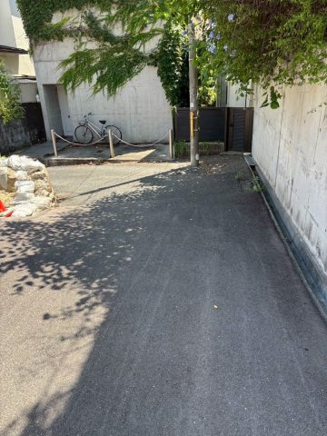 段上町6丁目の前面道路含む現地写真