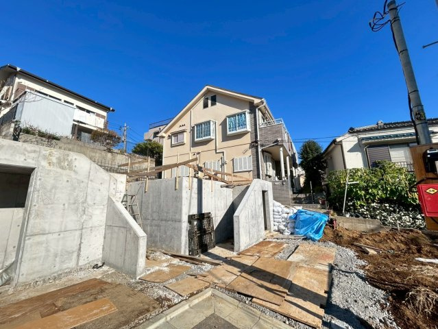 板橋区中台1丁目　新築戸建　全3棟の外観|2025.12.28撮影

現地ご見学希望・資料請求などお気軽にお問い合わせ下さい！
03-5990-5201