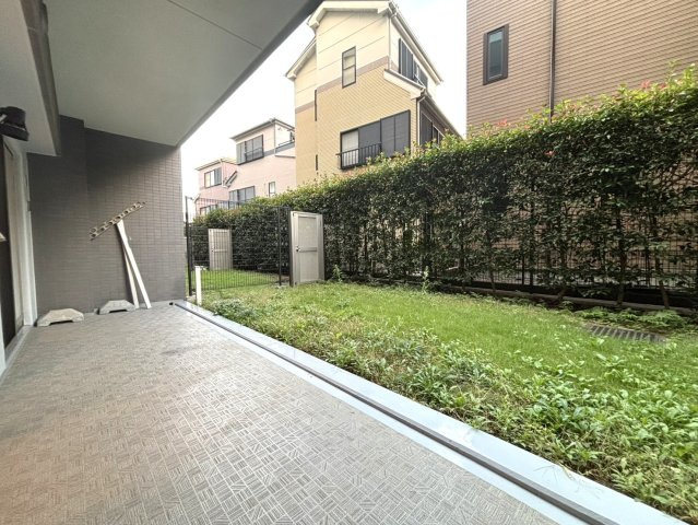 グローリオ志木柏町の庭|専用庭