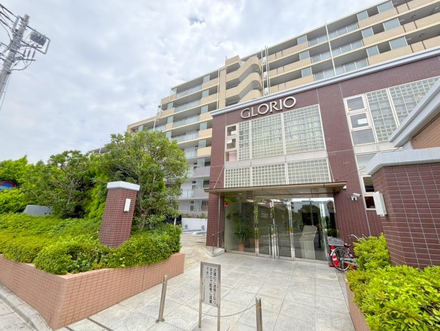グローリオ志木柏町の外観|外観/9階建て1階南東向きのお部屋のご紹介です！