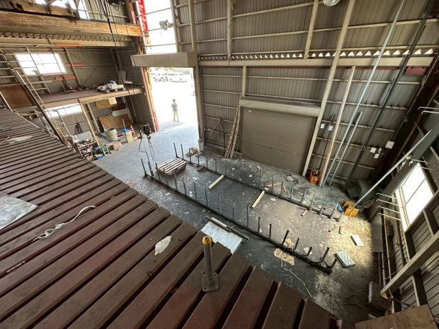 井上町9丁目貸倉庫の内装