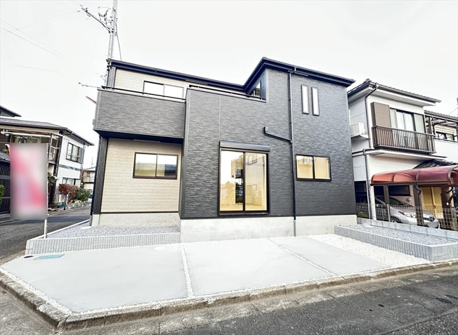 【駐車場】 | 朝霞市宮戸3丁目　新築一戸建住宅　全2棟　(丸井志木店) | カースペース完備の新築一戸建住宅