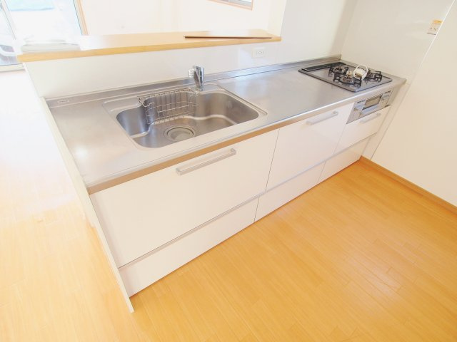 Skyfield B棟のキッチン