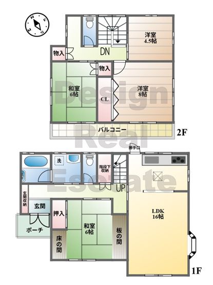 【間取り】 | 本庄市小島南3丁目　中古住宅  