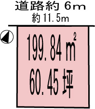 【土地図】 | 各務原市新鵜沼台1丁目