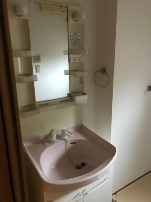 【洗面所】 | ハピネスF(針ヶ谷町)