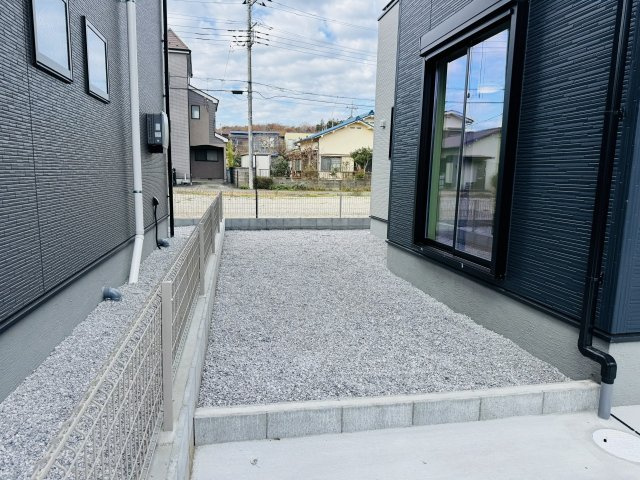 八王子市　川口町　新築一戸建て　４６期の庭|～ちょっとしたガーデニングなども楽しめる庭付き～