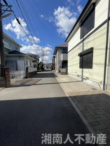 小田原市下堀の前面道路含む現地写真|前面道路含む現地写真です