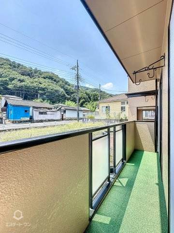ラークヒルズのバルコニー