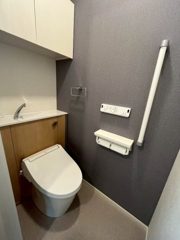 メゾングランシャンのトイレ|コンパクトで使いやすいトイレです