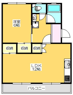 【間取り】 | パルティーレ八万町