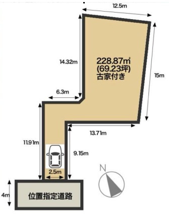 東急田園都市線「宮崎台」条件なし土地の画像
