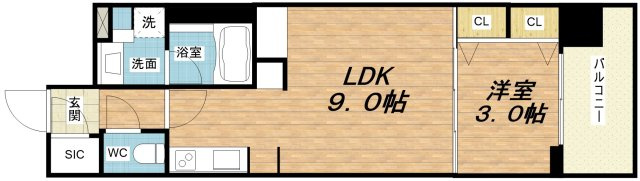 【間取り】 | S-RESIDENCE天満橋ar