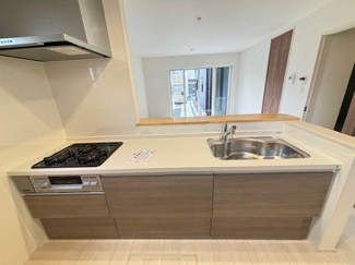 【キッチン】 | 廿日市市大東（廿日市駅徒歩９分！）全2区画　NO2【外構工事費込】 | 広々システムキッチン