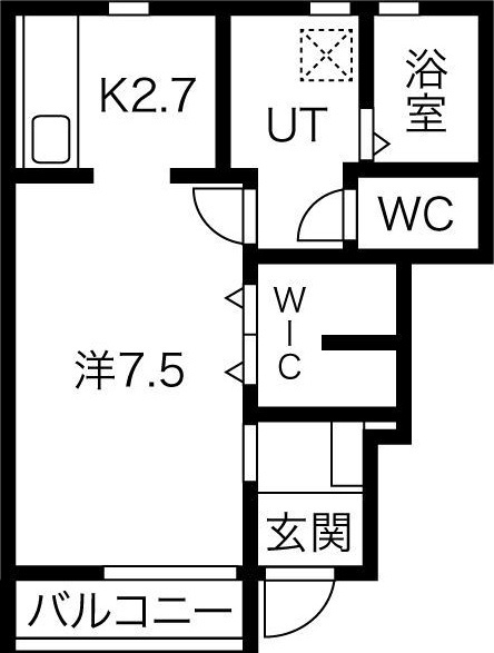 エルシオン A棟の間取り