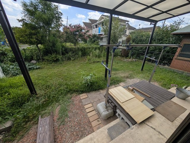 テラスハウス羽中の庭