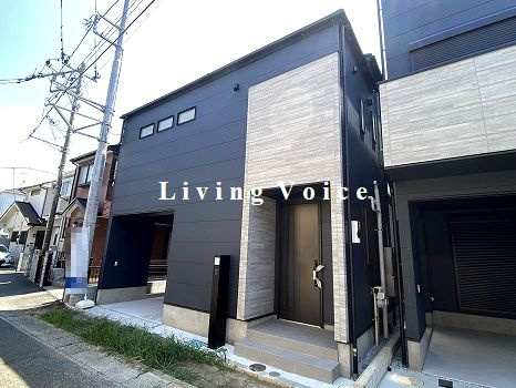 【外観】 | 【仲介手数料０円】茅ヶ崎市南湖2丁目　新築一戸建て　3号棟　全3棟 | 1号棟