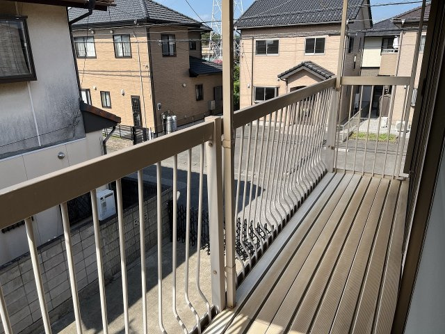 西城南5丁目戸建てのバルコニー