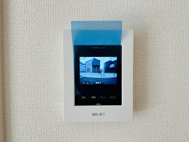 八王子市　川口町　新築一戸建て　４６期のセキュリティ|～TVモニター付インターホン　訪問者の確認に便利です～