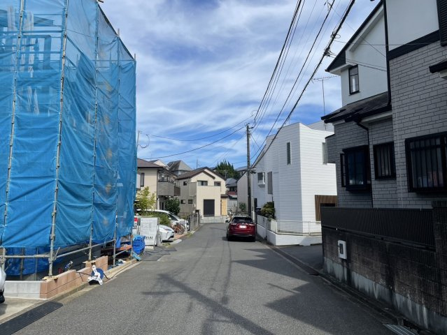 流山市名都借の前面道路含む現地写真|2025年7月撮影