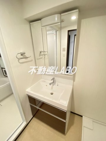 プレジオ難波WESTの洗面所