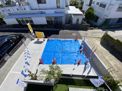 【駐車場】 | 豊見城市根差部Ⅳ（全3棟）ラストA号棟 | A号棟　駐車4台可♪