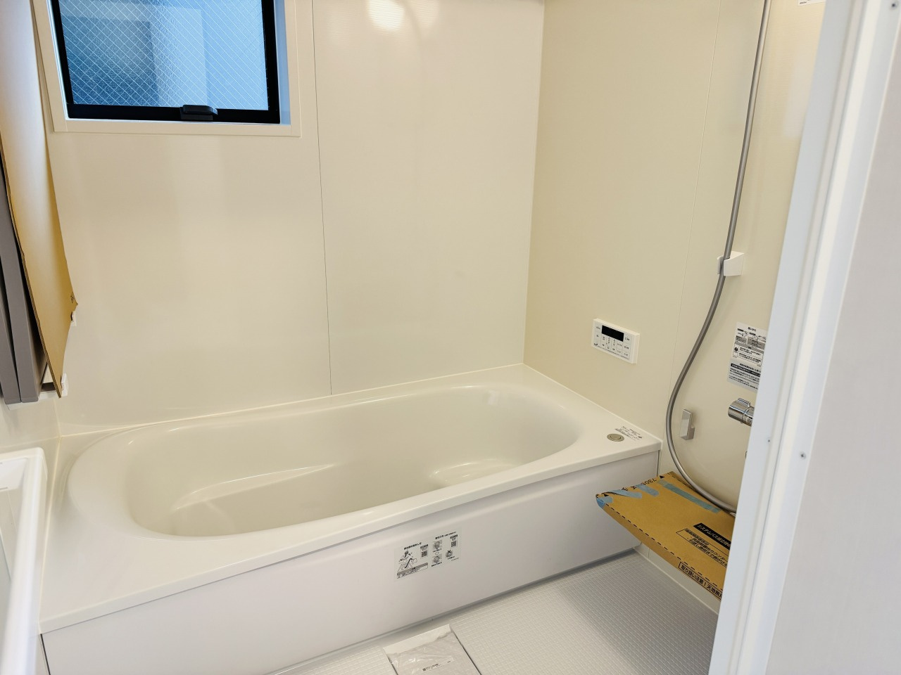 八王子市　川口町　新築一戸建て　４６期の浴室|～のびのびくつろげるバスルーム　１日の締めくくりに癒やしのバスタイムを～