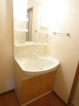 熊本市南区近見６丁目の賃貸マンションの独立洗面台